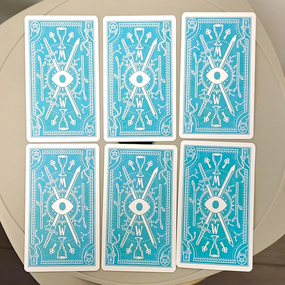 Modern Witch Tarot Deck in Spanish Language 10.3*6cm 78 Pcs Tarot Cards Combine with Diverse Bodies Up-to-the-minute Fashion — image 3