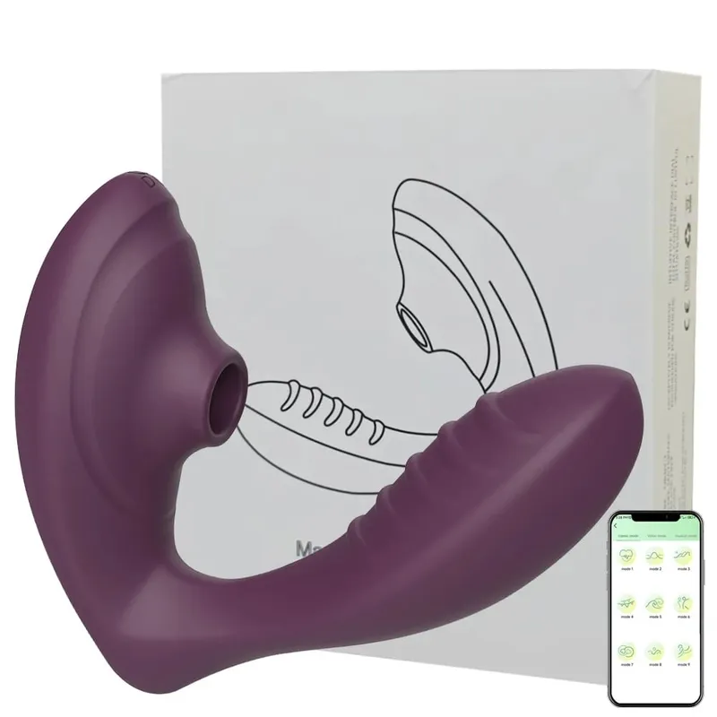 Indulge Clitoral Sucking Vibrator for Clit & G Spot Stimulation Device Clitoris Stimulator Massager Adult Sex Toys for Women