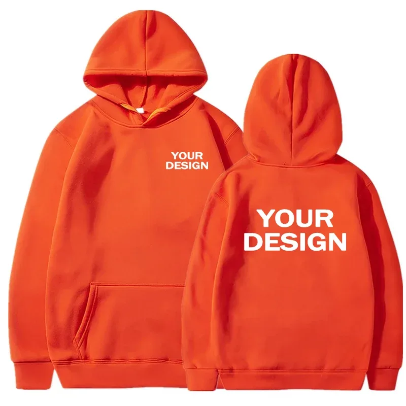 Custom Prints Herr Dam Luvtröjor Lösa fritidskläder Enfärgade Luvtröjor Långärmade Huvtröjor Personlighet Streetwear Sweatshirts — image 11