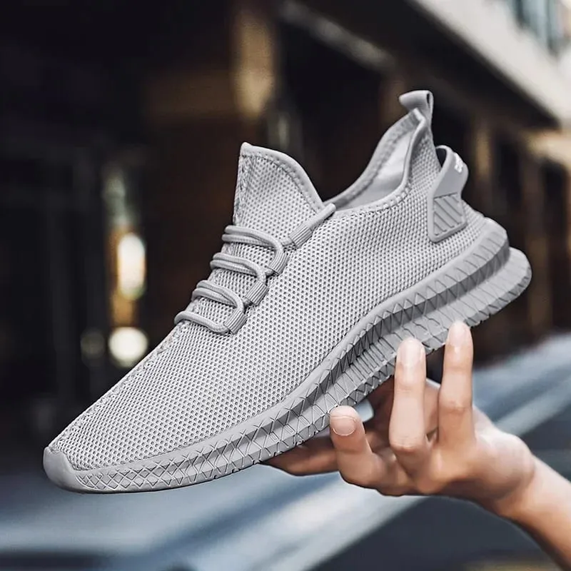 Men's Shoes Comfortable Running Shoes Male Breathable Non Slip Sneakers Men Non Slip Comfort Sports Shoes for Man — image 3