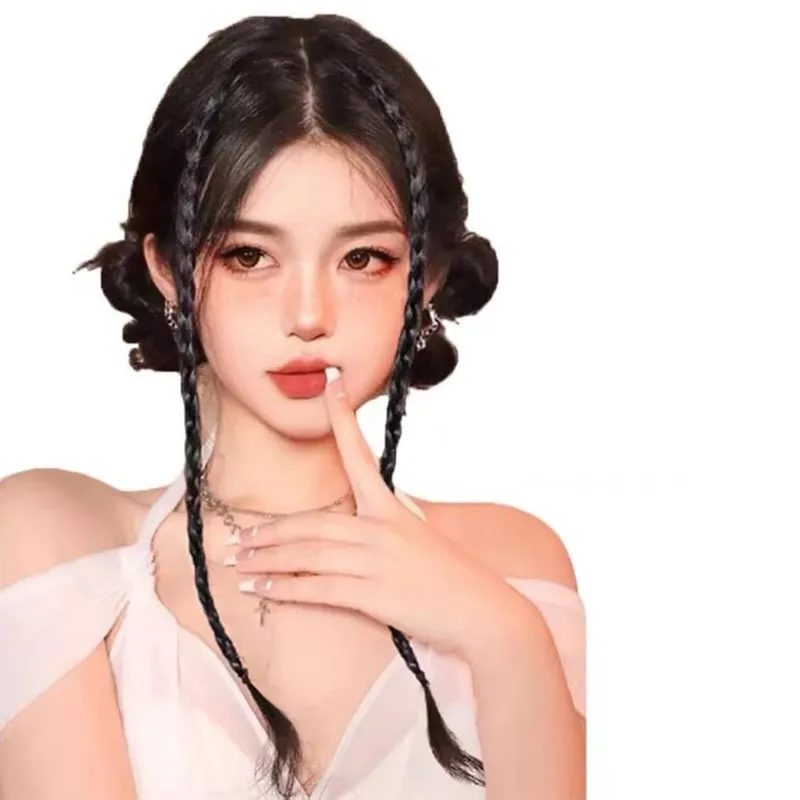 1Pcs Synthetic Braid Wig with Strong BB Clips Lightweight Box Braid Ponytail Hair Pieces for Women Fashion Accessory — image 7