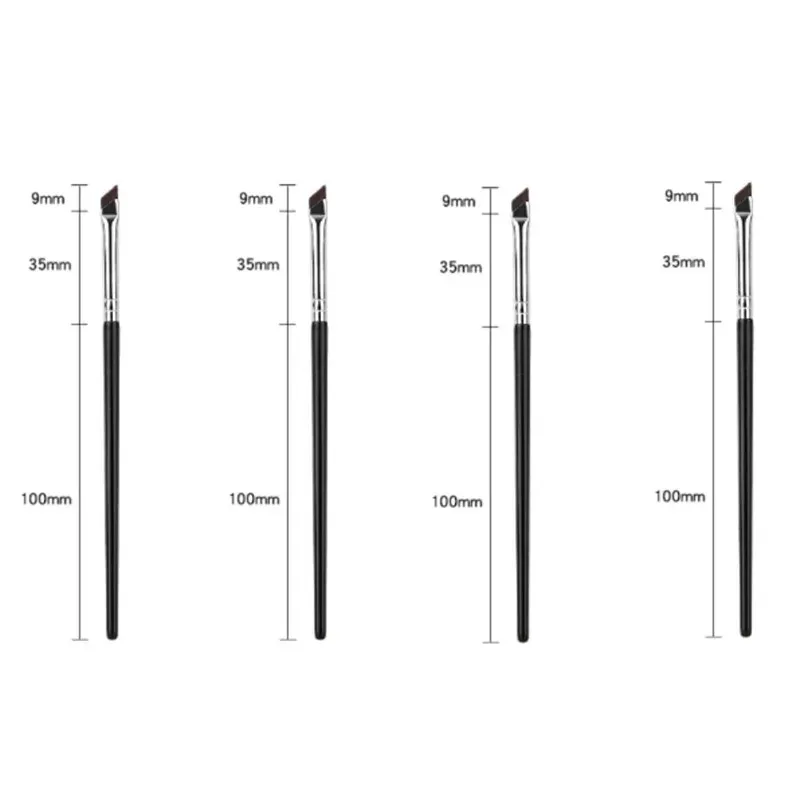 1-16pcs Upgrade Blade Eyeliner Brush Ultra Thin Fine Angle Flat Eyebrow Brush Liner Brow Place Makeup Brush Precise Detail Brush — image 15