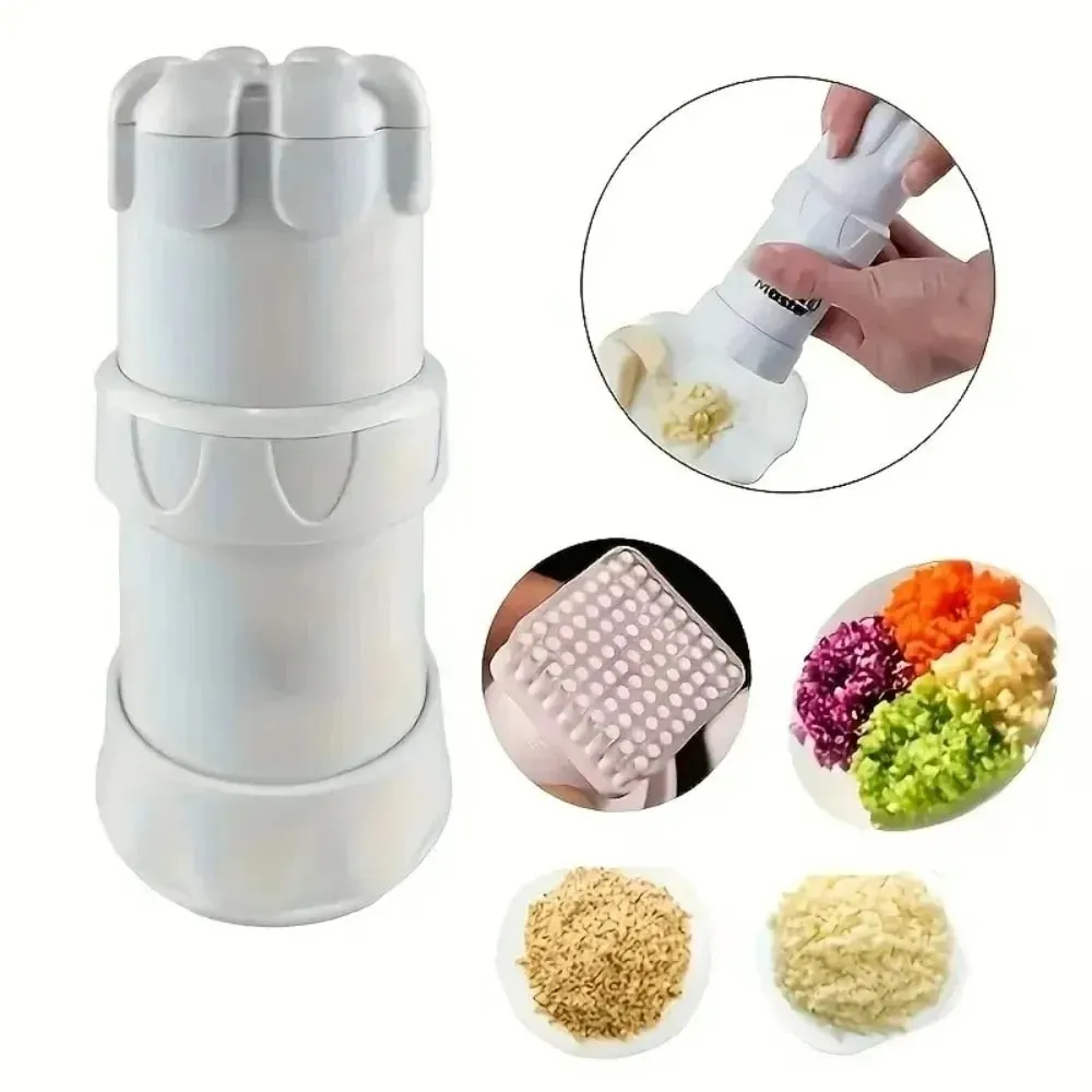 1PCS Mini Multi-functional Garlic Cutter Kitchen Tool Garlic Press — image 3