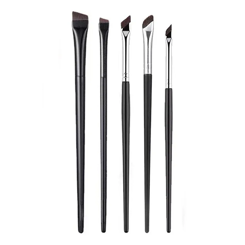 ●Brow Contour Makeup Brushes Eyebrow Eyeliner Brush Professional Super Thin Angled Liner Eye Brush Make Up Tools — image 8