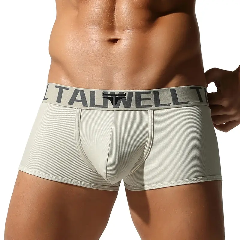 Herrunderkläder, avancerade boxershorts, enfärgad, hög elasticitet, slim fit, andas — image 9