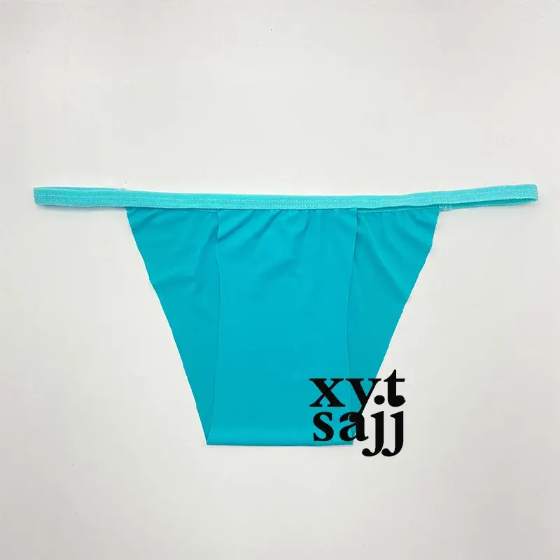 Low‑Rise Unisex Triangle Underwear One‑Piece Molding Solid Color No‑Elastic Design Non‑Binding Comfort Sexy Brief Panties — image 10