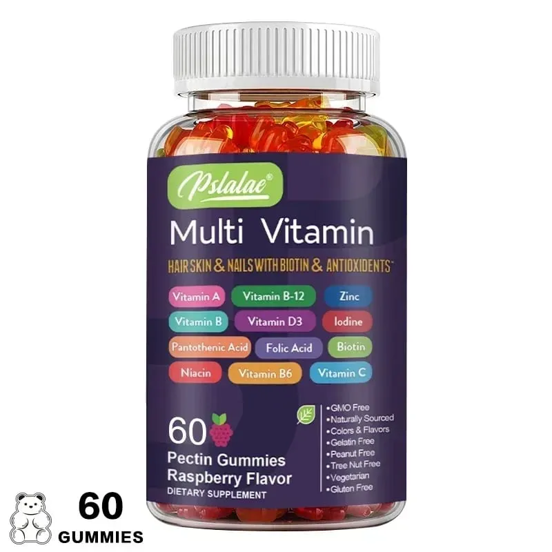 Multivitamin Gummies - Upang Magbigay ng Enerhiya para sa Balat ng Buhok at Mga Kuko Suporta sa Kalusugan ng Immune Pangkalahatang Kalusugan — image 8