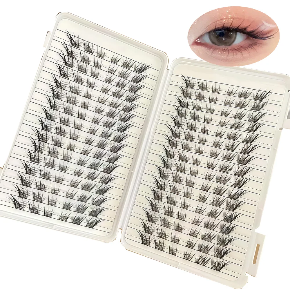 32 Row Sudaji Nine Tailed Fox Large Capacity Eyelash Book Slant Flying Fox Series False Eyelash Soft Eye Tail Extended — image 3