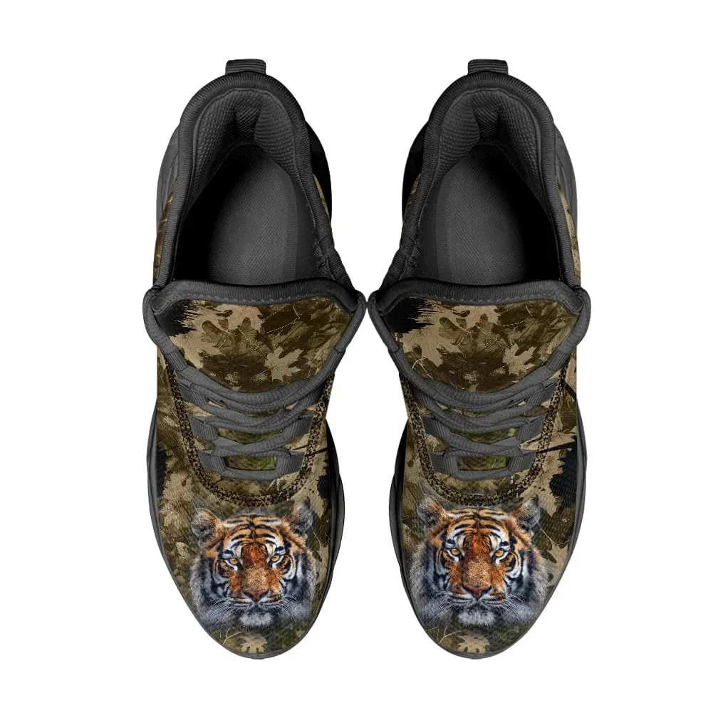 Trendy Leopard Print Men's Running Shoes Fashion Sneakers for Mens Slip-On Non Slip Men’s Blade Sneakers — image 6