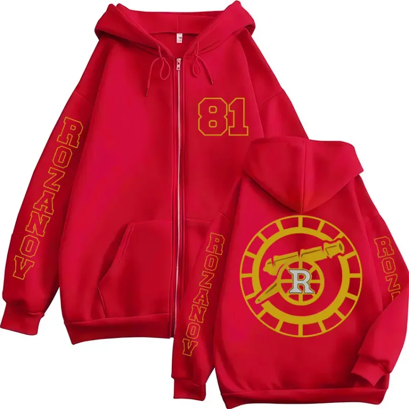 Heated Rivalry Llya Rozanov Graphic Zip Up Hoodies Lalaki Babae Fashion Vintage Cardigan Sweatshirt Fleece Oversized Casual Jackets — image 11