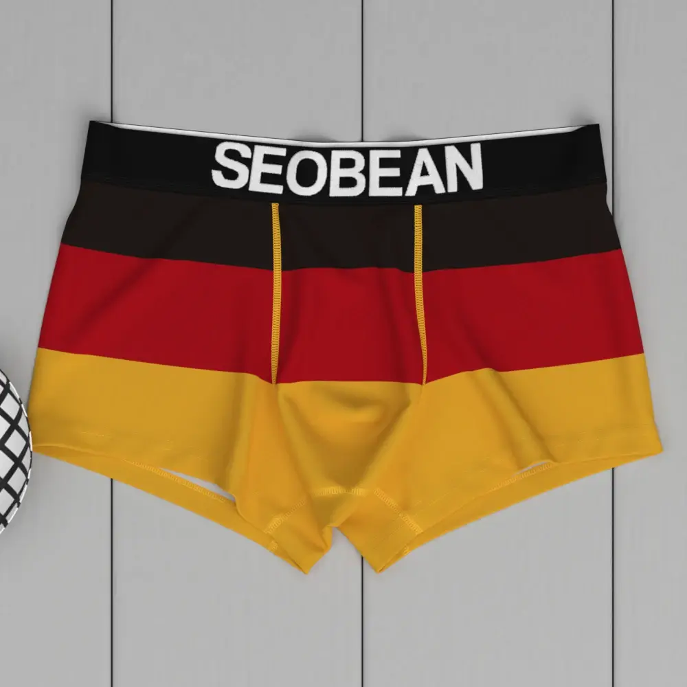 Men's Sexy National Flag Boxer Briefs Underwear New Coming Comfortable Waistband Breathable Fabric — image 12