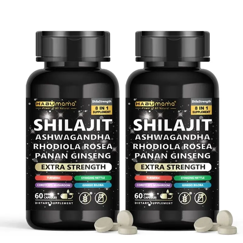 Natural Powerful Male Supplement with Shilajit Ashwagandha & Ginseng Extract — image 8