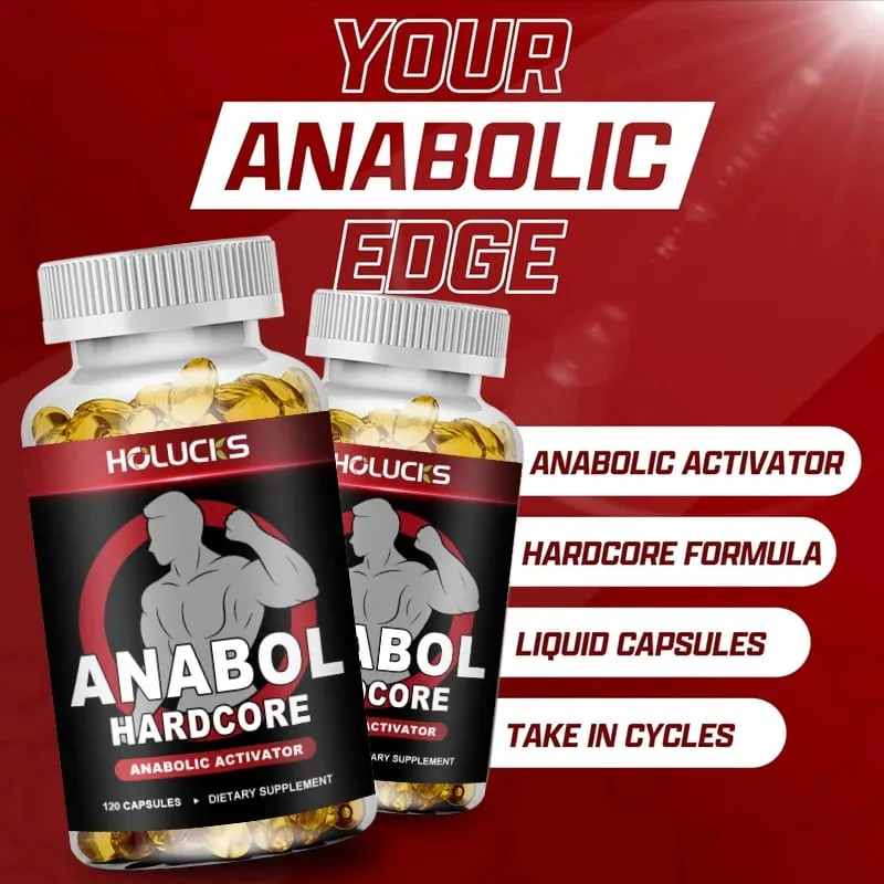 Anabol Hardcore Supplement Boost Workout Energia Izomnövekedés és fehérjeszintézis kiegyensúlyozza a férfi hormonokat — image 6