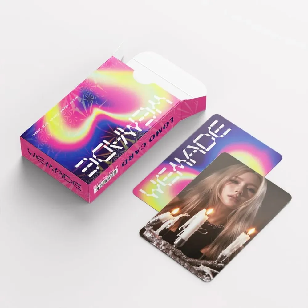 92PCS Korean Hot Idol 2026 New Album "WE MADE" HD Lomo Cards YUQI MINNIE SOYEON MIYEON SHUHUA High Quality Small Cards Fans Gift — image 3