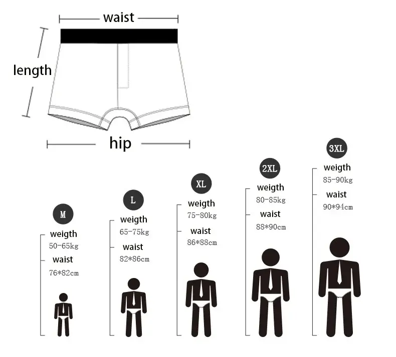 1Pcs Men Cotton Boxer Shorts Panties Underwear3 Kulay L XL 2XL 3XL Soft Letter Belt Breathable Soft Fashion Sports — image 4