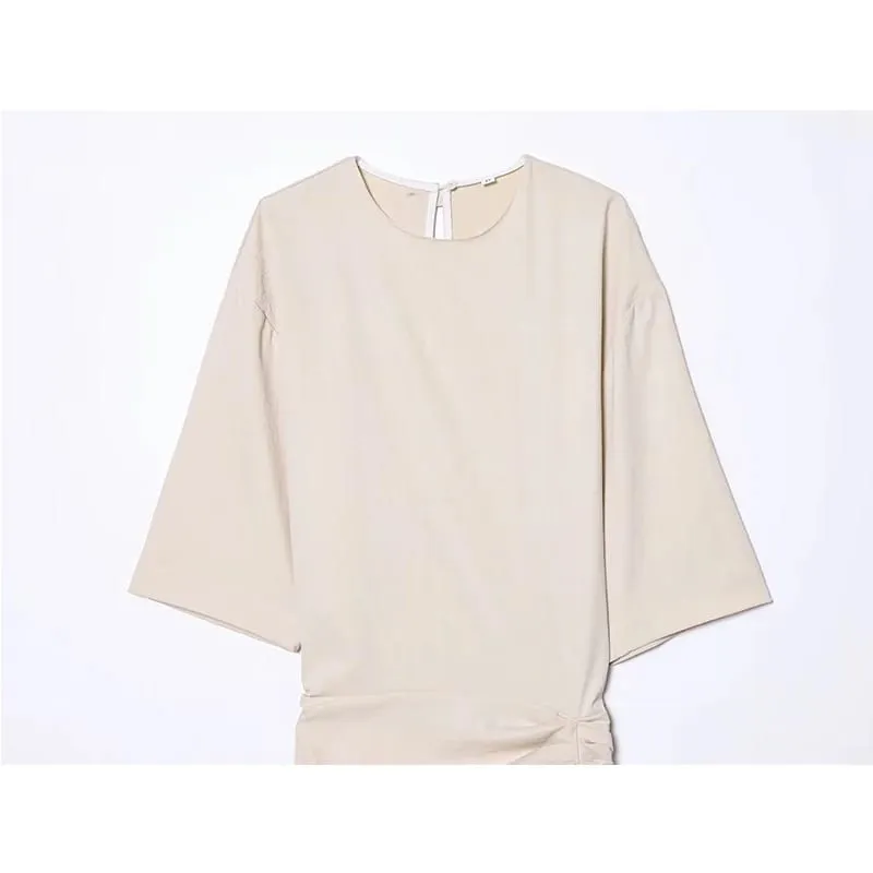 Long Dress Women's Summer 2026 New Slim Ruched Elegant Women's Holiday Dresses Street Chic Youth Unique Summer Dress — image 4