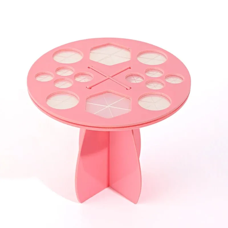 14/26/28 Holes Stand Makeup Brush Organizer Stand Tree Dry Brush Holder Brushes Accessories Comestic Brushes Aside Hang Tool — image 12