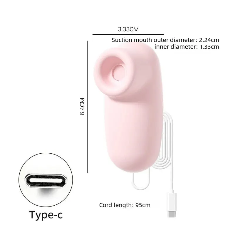 Mini Clit Sucker Vibrator For Women Sucking Clitoris Nipples Stimulator Beginner Female Masturbator Adult Goods Sex Toy Women