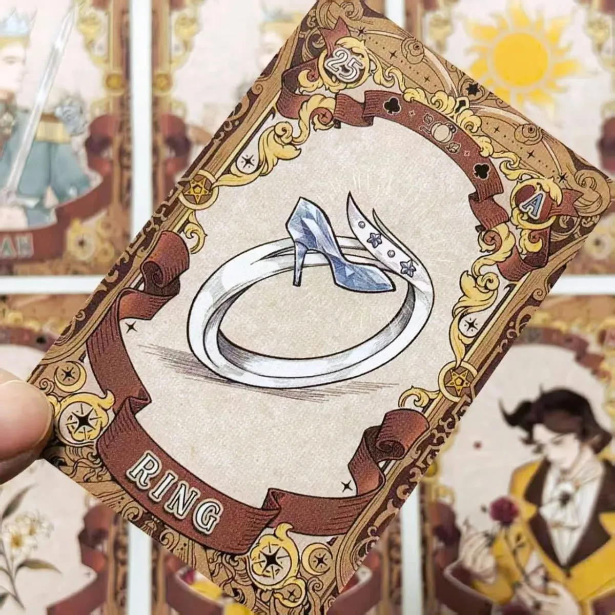 Pohádkový sen Lenormand Tarot - 44 karet Stolní hra Ilustrace Téma pro věštění a vyprávění — image 4
