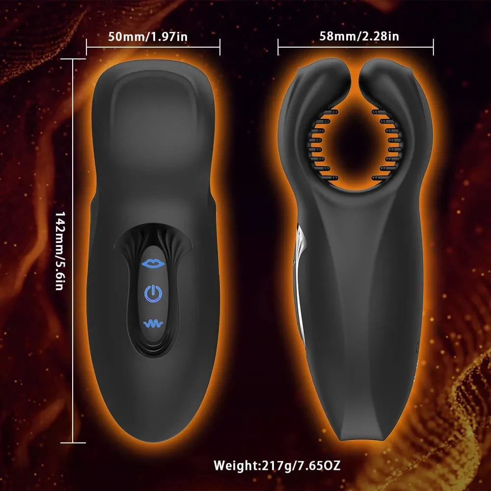 Male Masturbator Penis Training Vibrator - Male Sex Toys Stroker Glans Ghost Exercisers Pocket Pussy Adult Toys Sex Machine — image 5