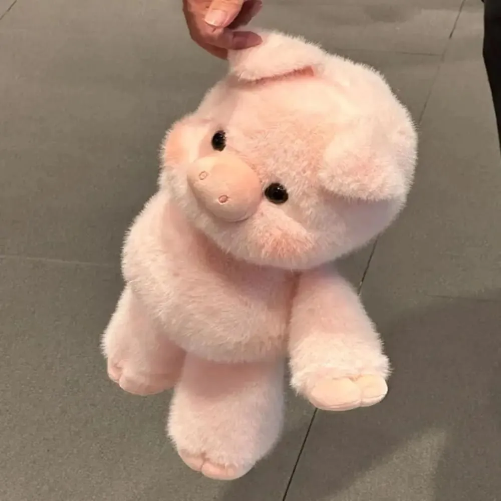 New Design Soft Pig Stuffed Animal Plush Pillow Emotional Support Cute Stuffed Animals Plush 17.7inch Plush Pillow