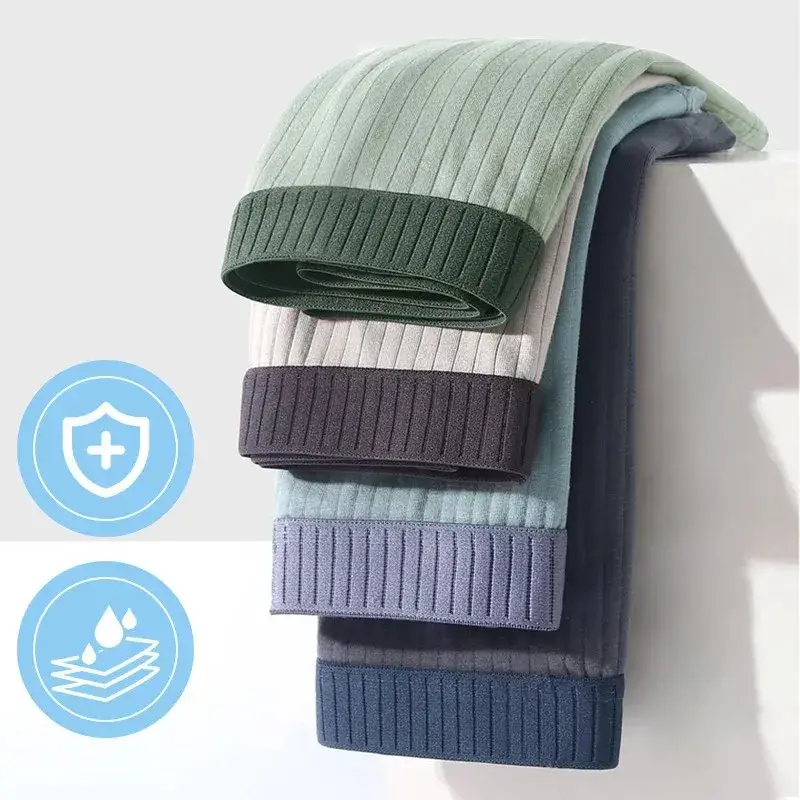 1/4 pçs roupa interior masculina de algodão puro quatro cantos shorts todo algodão antibacteriano virilha adolescente menino roupa interior ângulo plano