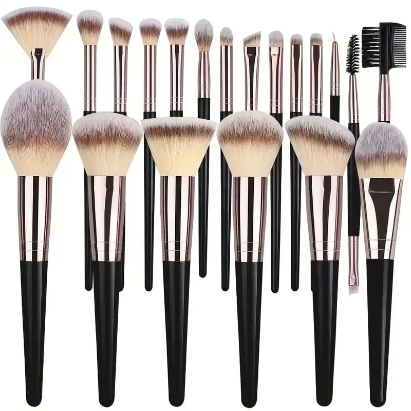 3-20PCS Makeup Brushes Soft Fluffy Makeup Brush Set Cosmetic Tools for Foundation Powder Eyeshadow Kabuki Blending Beauty Tool — image 13