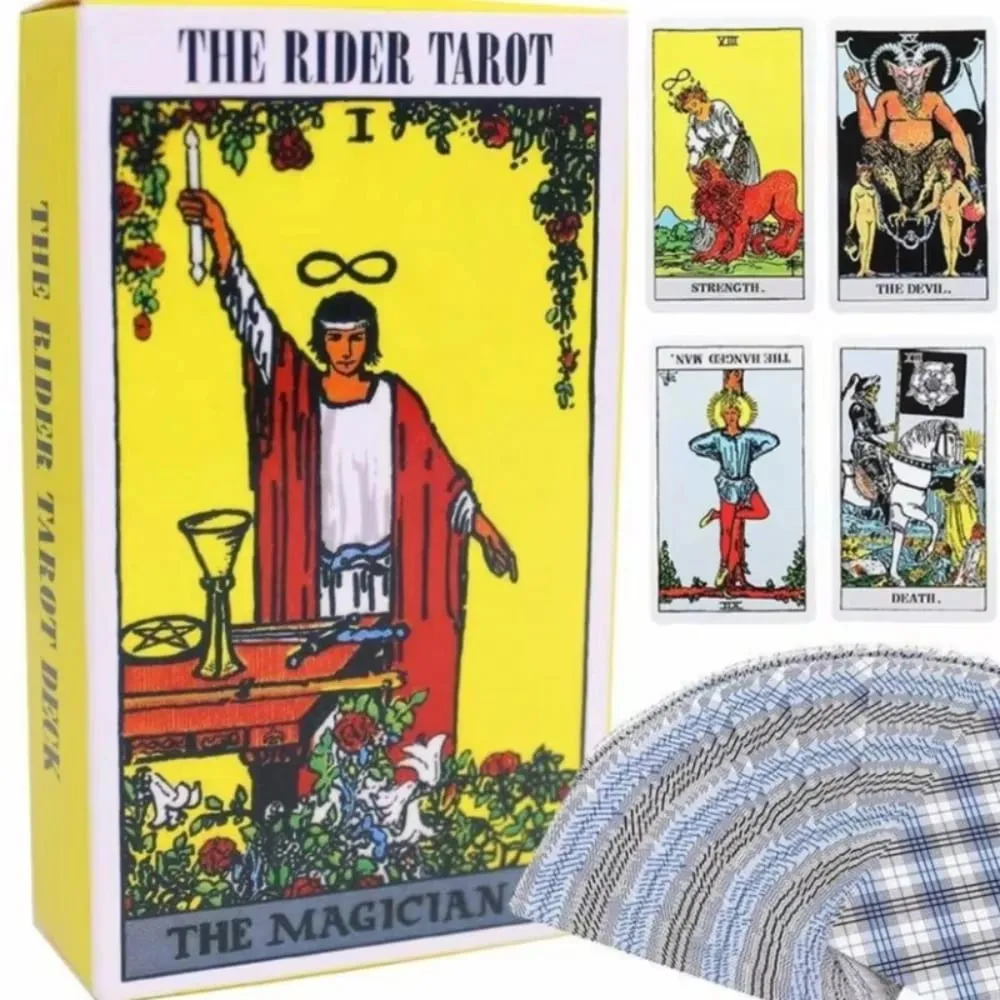 Rider Tarot Deck Cards One of the Top10 Tarot Decks of All Time Tarot Deck English Guide Tarot for Beginners Expert Card Reading — image 1