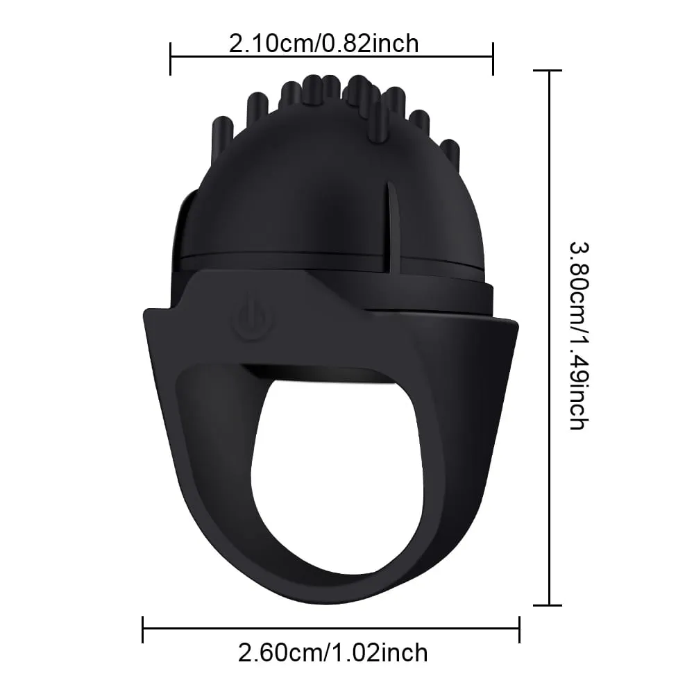 Strapon Fingers Spikes Vibrator For Women Nipple Clitoris Anal Stimulator Female Masturbator Sex Toys Couple Tool Erotic Product — image 4