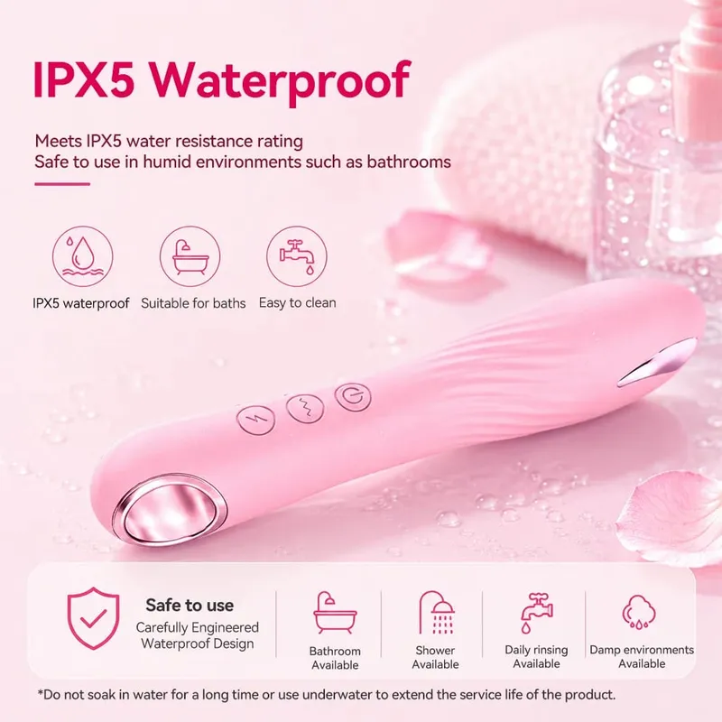 16 režimů elektrický pulzní vibrátor pro ženy Bodový stimulátor klitorisu G Vaginální masáž Vibrační dildo Tichý pohlavní styk pro dospělé — image 2