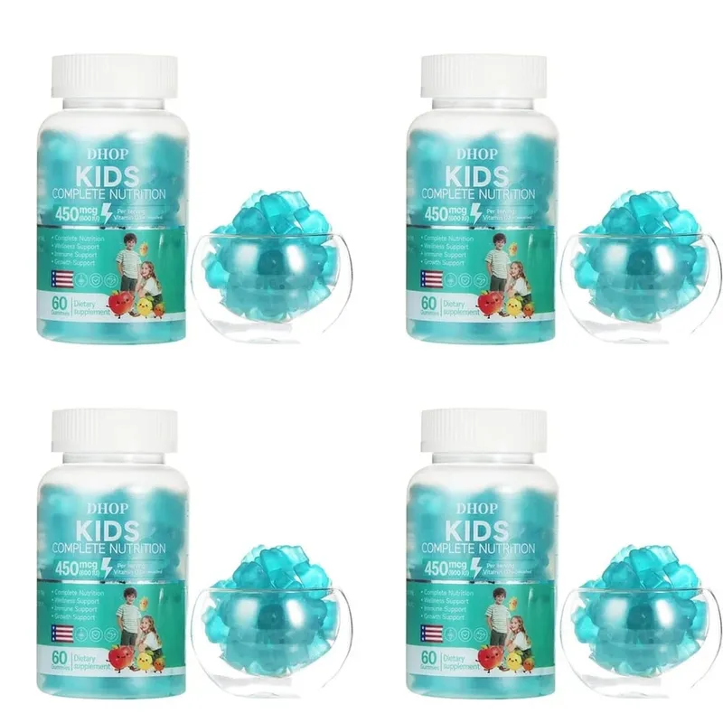 Kids Complete Nutrition Gummies with Vitamin D3 Zinc and Iodine for Immune Support and Growth Support Daily 60 Gummies — image 10