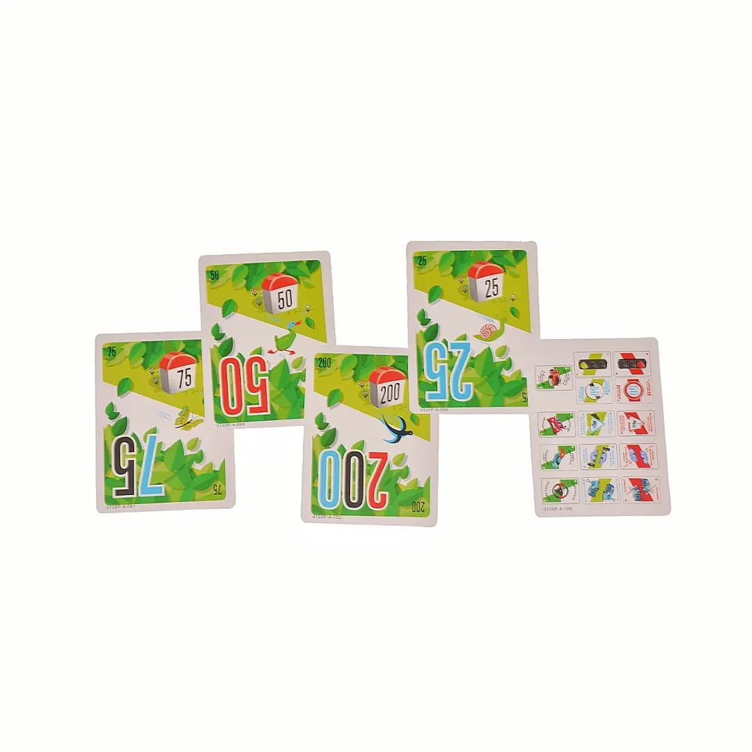 "Green Road Rally: a Eco-Themed Card Game of Miles & Strategy" French Version Board Game Eco-Themed Card Game Interactive Tabletop Game Party Gift Suitable for Christmas Halloween — image 5