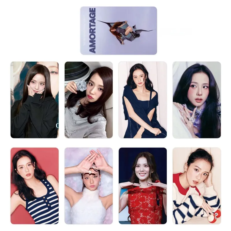 8Pcs/Set pop Idol KATSEY New Album Pinky UP CHAOS HD Printd Personal Lomo Card Photocards Fans Gift — image 12