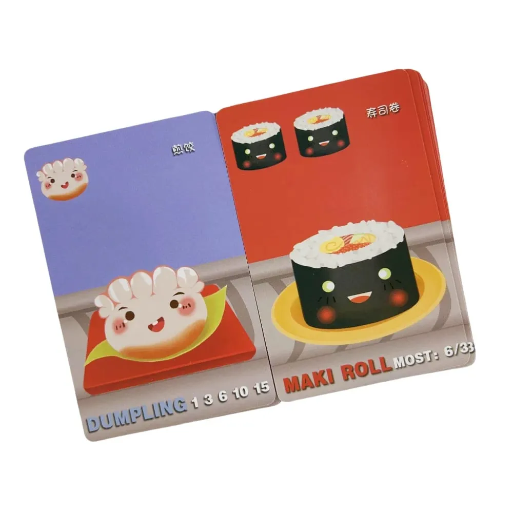 1pc Sushi Go Family Gathering Board Game Card Fun Card Game Sushi Go Party Card Games Deck Roll Creative Holiday Gift — image 5