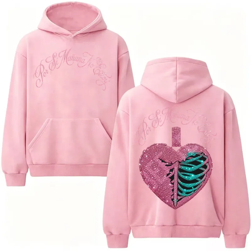 Omar Courtz Por Si Manana No Estoy Tour Hoodies Men Women Retro Fashion Aesthetics Sweatshirts Fleece Oversized Hoodie Pullovers — image 11