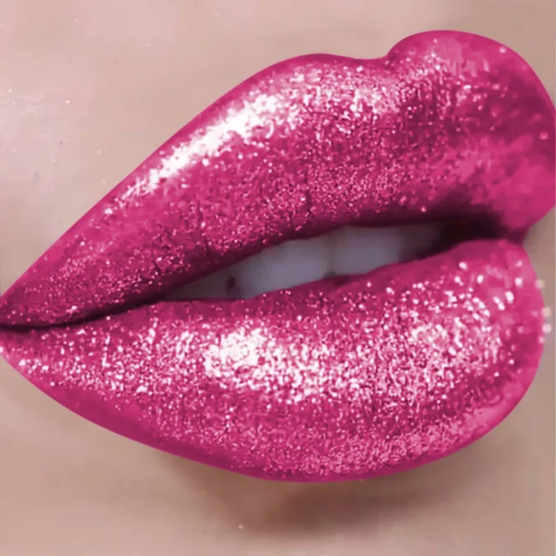 18 Χρώματα Diamonds Glitter Lip Gloss Μεγάλης διάρκειας Αδιάβροχο Υγρό Κραγιόν Pearl Shining Lip Color Sparking Lip Makeup Women — image 6