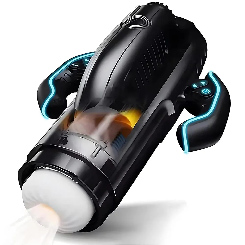 Bermuda Masturbator Makapangyarihang Vacuum Sucking Blowjob High-Speed Piston Telescopic Male Masturbation Cup Mga Sex Toys para sa Mga Lalaki — image 1