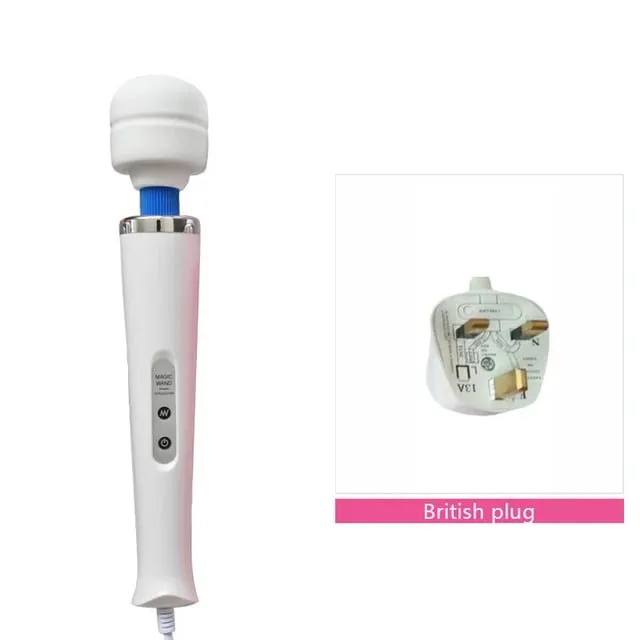 Adult Sex Toys AV Vibrator Powerfull Magic Wand G-spot Stimulation Massager Clit Vibrators Sex Toys for Women MasturbationBLACKWOLF New 10 Speeds Magic Wand Massager Big Magic Wand Massage Stick AV Vibrators Sexy Clit Sex Toys for Women Eur — image 15