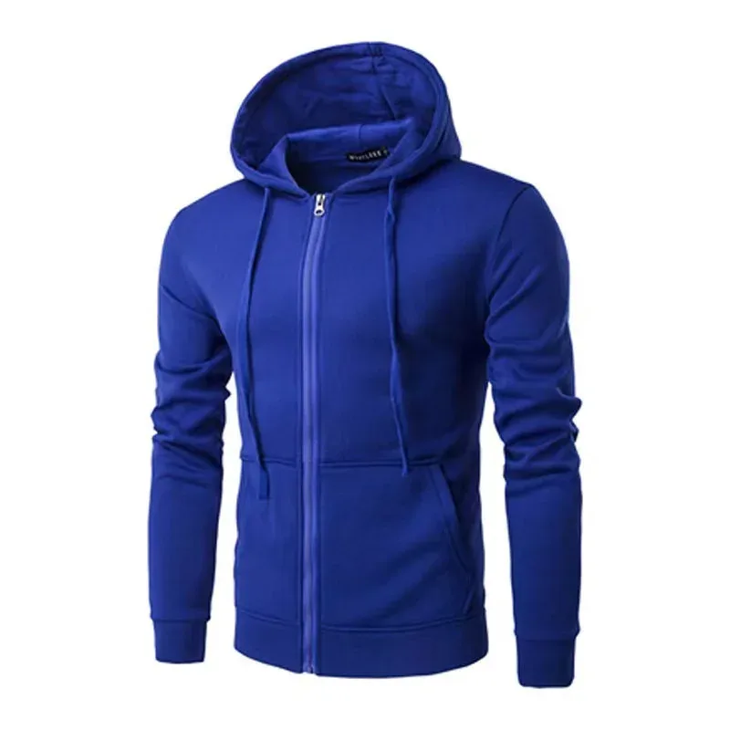 spring autumn Men Sweatshirts Long Sleeve Hoodie Zipper cardigan Male/woman Hoodies Sweatshirt Slim Fit Hoodie Male Clothing — image 12
