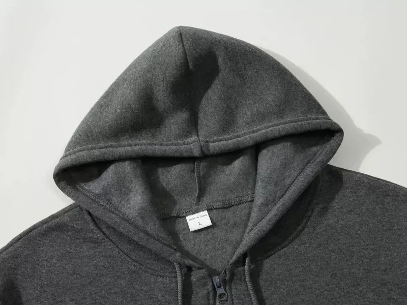 Y2K moletom com capuz com zíper masculino moderno estampado estilo hip hop gótico 2026 outono/inverno quente moletom de manga comprida — image 4