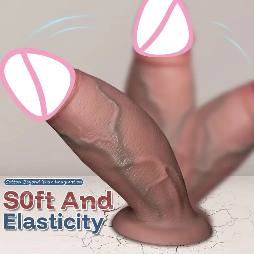 Τεράστια ρεαλιστική Dildo Fantasy Long πέους Big Dick Βεντούζα Dildos για γυναίκες Γίγαντα πρωκτικά παιχνίδια σεξ Dildo για γυναίκες Άντρες Gay — image 3