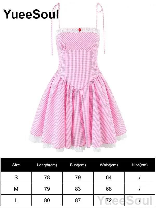 Pink Women's Dress Elegant Evening Birthday Party Female Dresses 2026 Summer New Sweet Cute Y2K Casual High Street Lolita Dress — image 23
