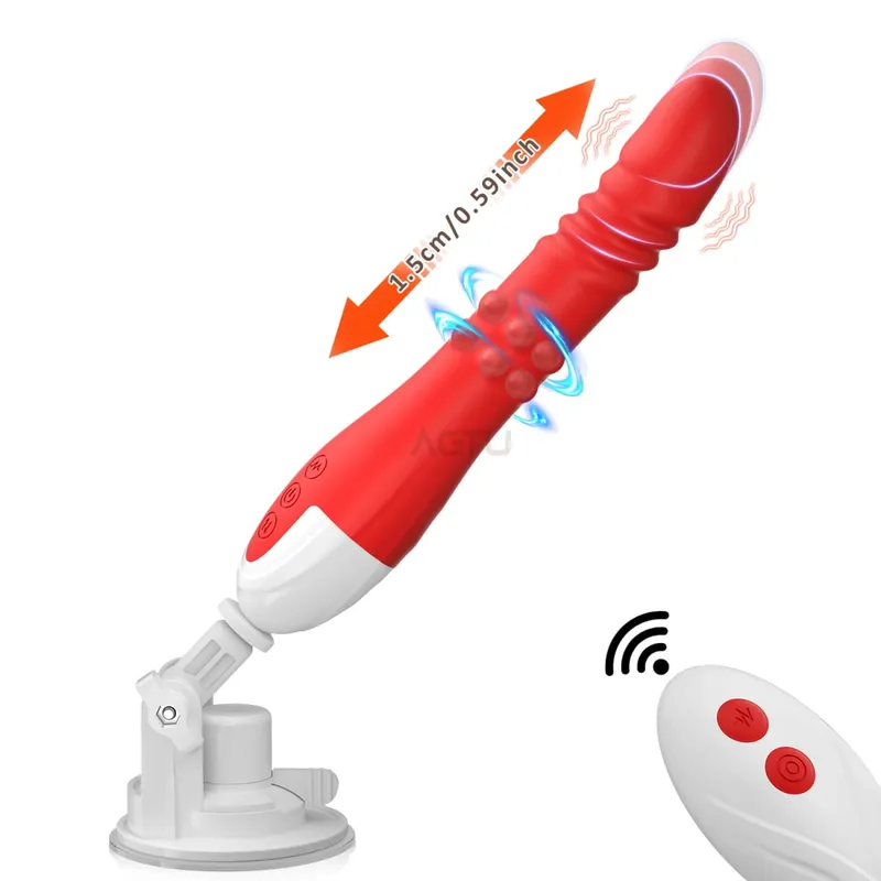 Automatic Thrusting G Spot Dildo Sex Machines Suction Cup Vibrator 10 Vibration Mode Clitoral Vagina Anal Stimulation Adult Toys — image 8
