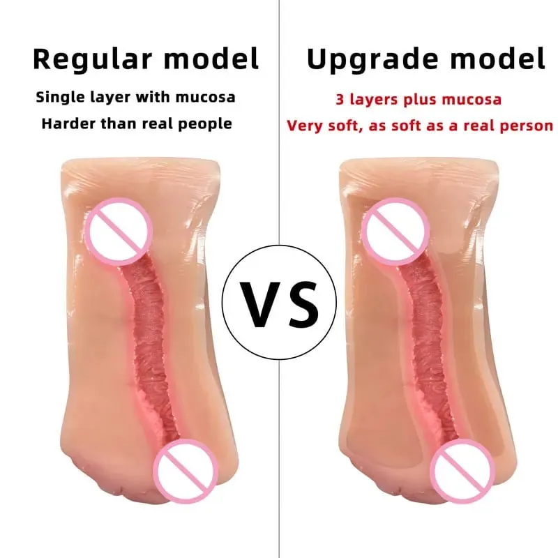Sex Toys for Men Vagina Male Masturbators Cup Real Pussy Real Vagina Sextoys Silicone Adult Product 3D Realistic Masturbator — image 4