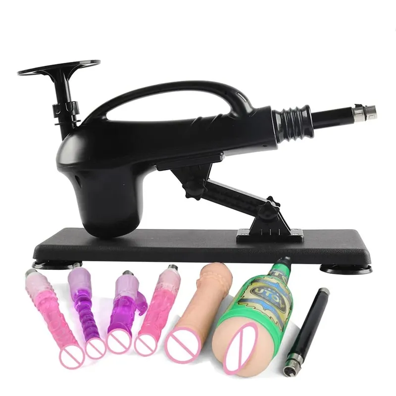 A2SS-Portable Automatic Masturbation Machine for Women with Big Dildo Men's Sex Toy Pumping Gun for Couples — image 22