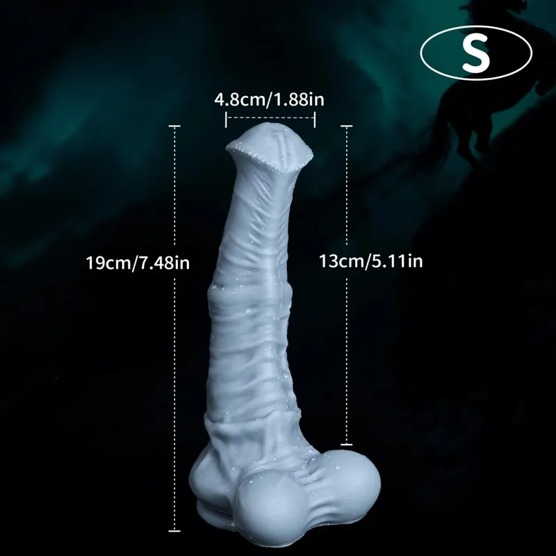 Big Horse Dildo Realistic Penis Huge Anal Plug Sex G-Spot Stimulation Massage Stimulate Female Masturbator Sex Toys for Women 18