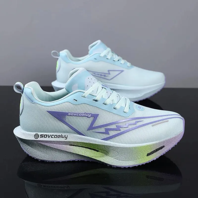 Running Shoes Carbon Board Sports Marathon Men Breathable Lightweight Women's Comfy Athletic Antiskid Sneakers Casual 2026 New — image 3
