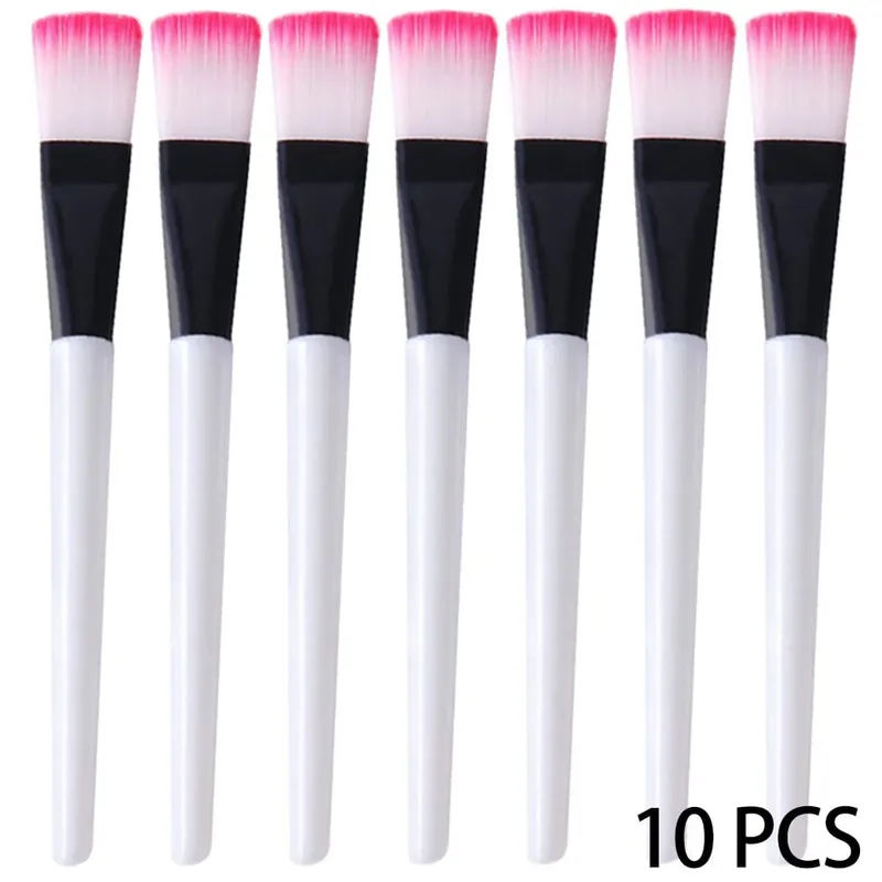 10PCS Facial Fan Mask Brushes Face Mask Applicator Tool Makeup Brushes For Esthetician Women DIY Facial Mask Cosmetic Tools — image 8