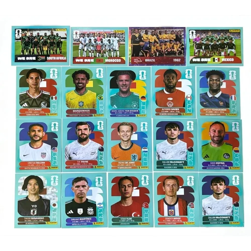 Hot Genuine Panini 2026 World Cup stickers random star players fun Card Games premium collectibles loved by football fans。 — image 6