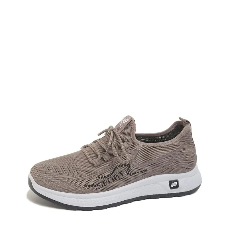 Men's Breathable Mesh Sport Sneakers Elevated Comfortable Walking Shoes Lightweight Casual Athletic Shoes for Daily Wear — image 8